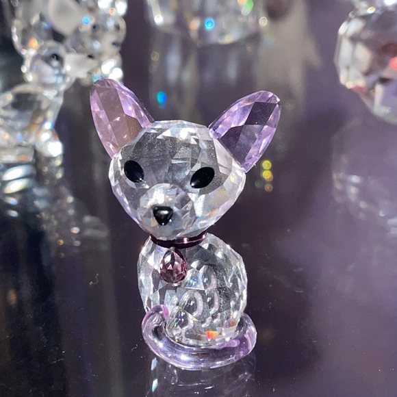 Swarovski Fiona Siamese Kitten Figurine Original Box Included